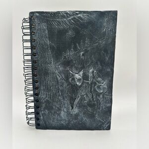 3D Wolves 6 x 9 inch Notebook Journal Notepads Diary Stone Cover Heavy Dark Wolf